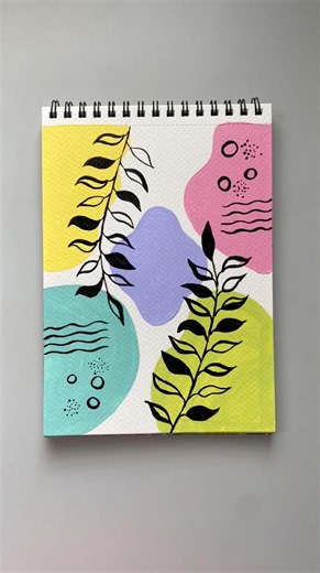 ✨Easy Boho Art✨| Acrylic painting #art #boho #painting #shorts