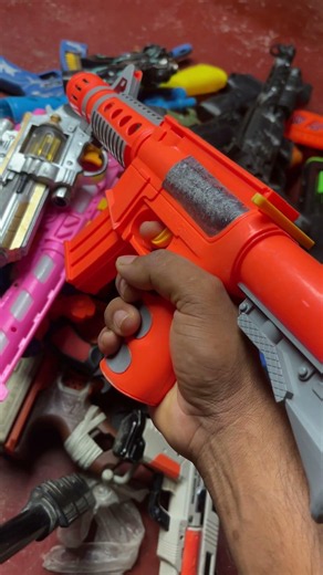 I Ultimate Toy Gun Arsenal! 😳 Green Minigun, AWM Sniper, AK47, Shotgun & Dual Desert Eagles