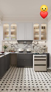 How to make kitchen corner cabinet design ❤️ Usable corner cabinet #reelsfbシ #fbreelsfypシ゚ #woodworking #kitchendesign #kitchen #kitchencabinets | Unique Decor Ideas