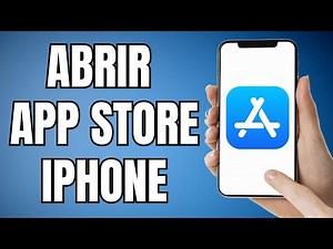 Como abrir app store en el iphone