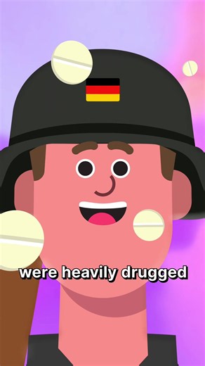 Did you know German soldiers were heavily drugged during WWII? #ww2 #ww2history #historytok #educational #learnontiktok