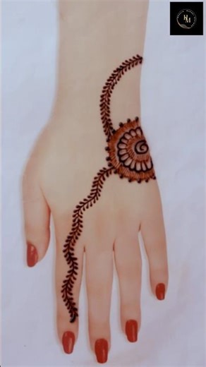 New simple mehndi design| Mehndi ka design| mehndi