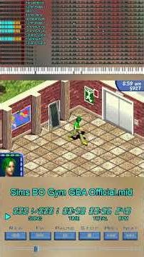 Gym [Mario World Soundfont] The Sims: Bustin' Out GBA