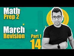 Math Prep 2 | March Revision (Part 1) | مراجعة ماث تانية إعدادي من تقيمات الوزارة مقرر شهر مارس