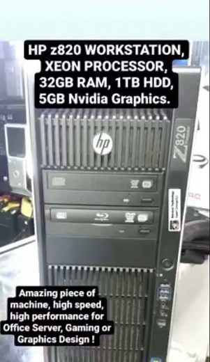 HP Z820 Workstation Fast Bitcoins Machine