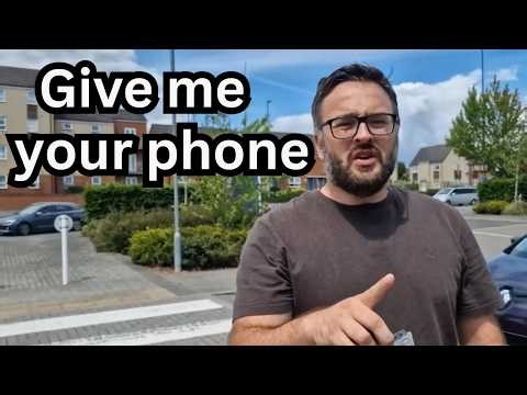 Watch This UK Officer LOSE HIS COOL Over a Camera! Misuse of Power