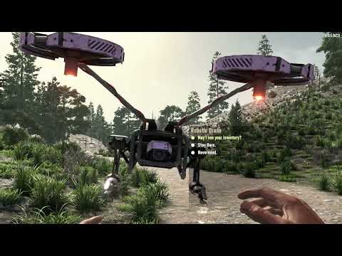 7D2D - Kris & Sam - Day 01 - Sam (AI Drone) turns on.