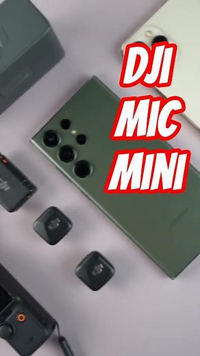 The Most Compatible Wireless Microphone: DJI Mic Mini