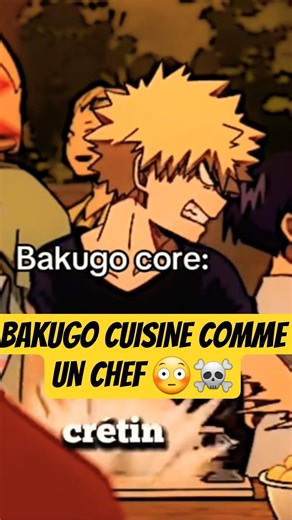 Bakugo cuisine ?😳🔥 #anime #mha #myheroacademia #amv #animeedit #manga #fyp #bnha #deku #bakugo