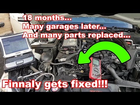 Mercedes E250 CDI no power, P0240... parts cannon at its best! Fault finding and repair.