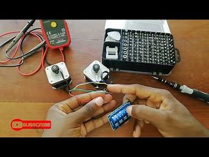 How to use L9110S Stepper Motors Driver With Arduino || utilisation 1 moteur pas à pas avec Arduino
