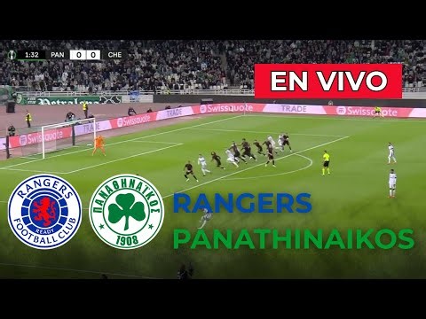 RANGERS vs PANATHINAIKOS EN VIVO - UEFA CHAMPIONS LEAGUE 🔴