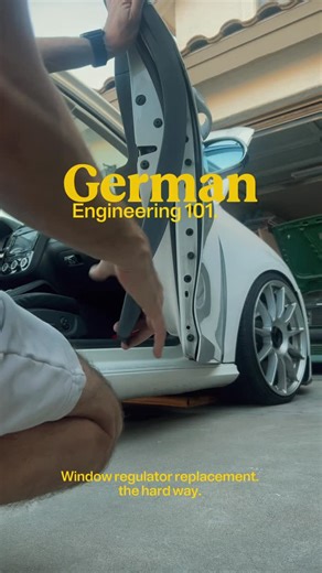 EFN, Euroflynetworks ® Media and Modifications on Instagram: "Window regulator replacement on a #mk5 is very unconventional. #vw #volkswagen #gti #golfvariant #fyp #mk6 #sportwagen #eurocars #vdubs #maintenance"