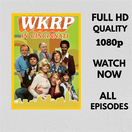 WKRP in Cincinnati (1978) – Complete Series – Digital Collection – Classic TV Comedy – Full HD 1080p - Etsy