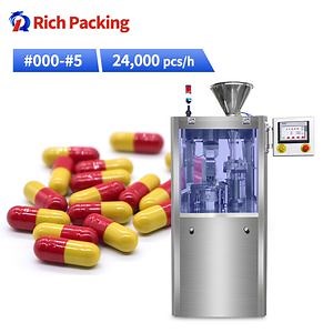 Fully Automatic Powder Capsule Filling Machine Auto Granules Pellets Empty Capsule Filler