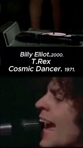T.Rex - Cosmic Dancer. 1971.(Billy Elliot.2000.) #70smusic