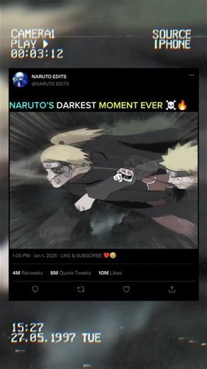 GAARA DEAD? NARUTO SNAPS 🔥🥶 #animeedit #viralvideo