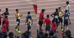 ACS(I) athlete shoves Hwa Chong rival after elbowing incident during 1,500m race