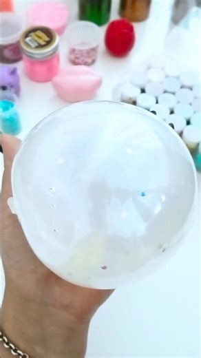 Making Pearl Silicone Tape Balloons! #nano tape #ball #shorts