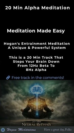 Relaxing Entrainment Meditation - 22 Minute BinauralBeats