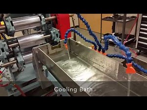 Pultrusion process of continuous carbon fiber filament