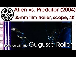 Alien vs. Predator (2004) 35mm film trailer C, scope 4K