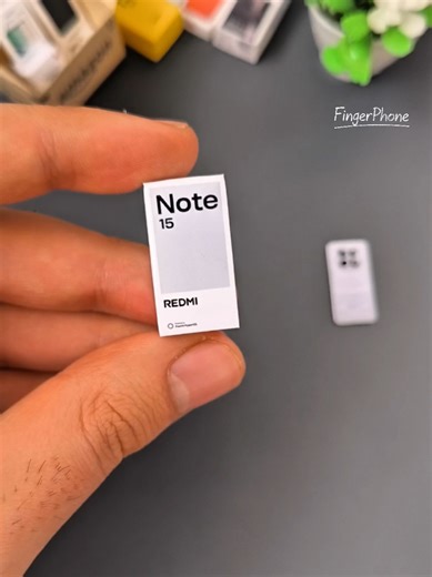 Xiaom Redmi Note 15 Unboxing Tiny phone #tinyphone #unbox #redminote15 #xiaomi #diy