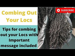 How To Comb Out Locs Without Cutting Your Hair (Loc Tips) | En Toi Beauty