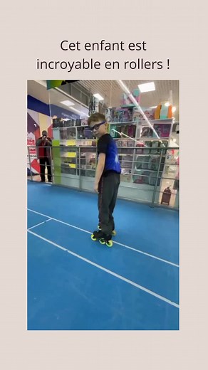 Ce champion ⚡️ #roller #enfant #sport