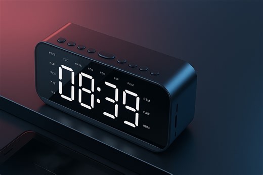 Bonzila Digital Alarm Clock with Speaker (Black) Price - Buy Online at Best Price in India