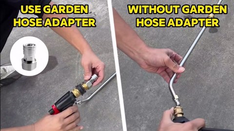 RIDGE WASHER 16 Inch Undercarriage Car Washer, Pressure Washer Under Car Cleaner with 3 Pcs Extension Wand, 4000 PSI