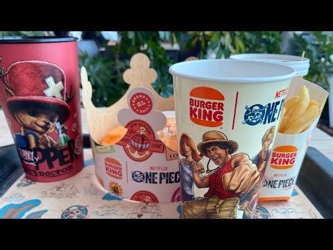 One Piece Netflix Combo Burger King (Marzo/Abril 2026)