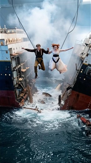 You won’t believe how this scene was filmed 😱 #titanic