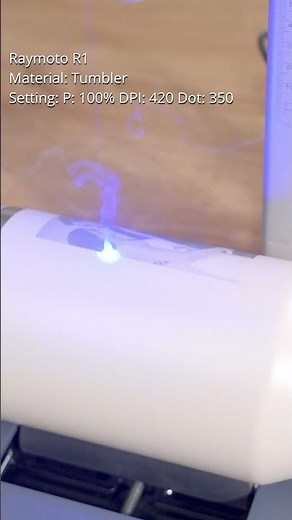 How to Engrave Photos on Painted Metal Tumblers 📸🔥 #laser #diycrafts