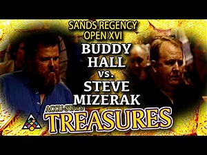 9-BALL - BUDDY HALL vs STEVE MIZERAK - 1992 SANDS REGENCY OPEN XVI