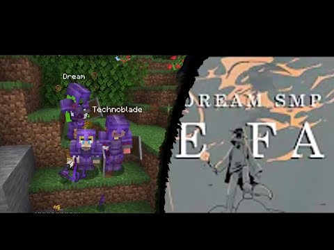 ACTUAL SCENES from "The Fall" Dream SMP Animatic