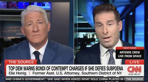 Elie Honig shreds Trump DOJ's 'bogus argument' that Pam Bondi can't comply with subpoena