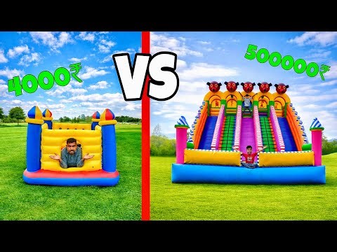 Cheap vs Expensive Mickey Mouse House – 24 Hours Survival Challenge
