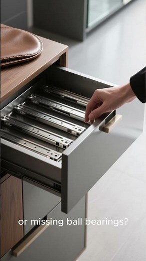 Fix Stuck or Broken Drawer Slides in Minutes! ️ “DIY Drawer Slide Repair – Quick & Easy Hack “How