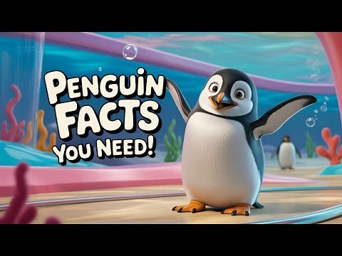 Amazing Penguin Facts for Kids! | Meet the Coolest Birds on Earth
