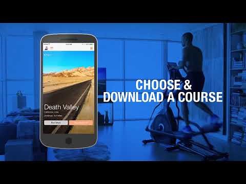 Nautilus E618 Elliptical with 29 Training Programs