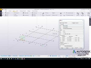 Tekla User Guide | Model | Lesson 1: Building a Grid System