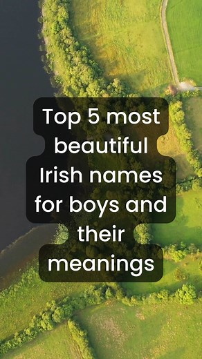 9.1K views · 139 reactions | Many Irish boy names have been strongly carried down through the generations, making them just as beautiful and popular today as they were in the past.☘️ Here are our picks for the top five most beautiful Irish names for boys in 2023! | Places To See In Ireland Before You Die | Facebook