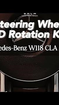 Mercedes-Benz Original Steering Wheel with OLED Rotation Knob Retrofit Upgrade