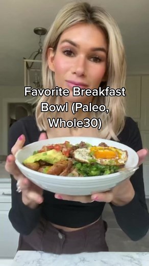 Savory and Filling Paleo Whole30 Breakfast Bowl Recipe