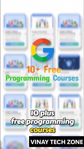 Stop Paying for Coding Courses Google Just Released 10+ Free Programming Courses #shorts #coding