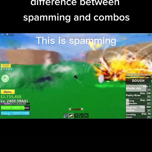 Understanding the Difference Between Spamming and Combos in Blox Fruits