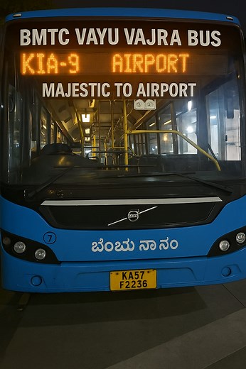251K views · 1.2K reactions | Bmtc vayu vajra bus from majestic to airport #BMTC #bangalore BMTC | Daytoday youtube channel | Facebook