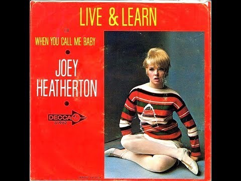 Joey Heatherton - LIVE AND LEARN - Bell Sound Studios (1966)