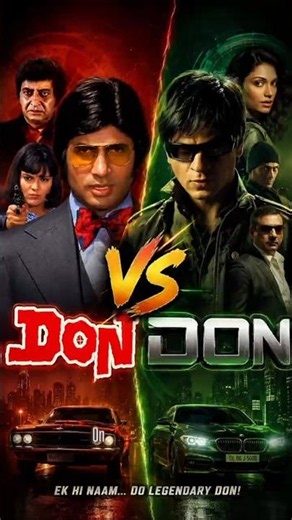 Don (1978) vs Don (2006) | Amitabh Bachhan vs SRK #shahrukh #srk #amitabhbachchan #don #bollywood